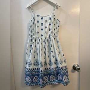 Gap Kids Sun Dress. Shades of Blue - Size M